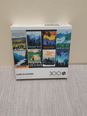 LIFE IS GOOD Puzzle - 300 Pieces - Brand New